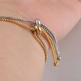 Stainless Steel Blank Bend Bar Bracelet Butterfly