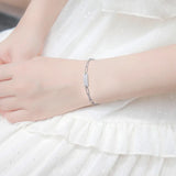 Stainless Steel Engrave Metal Link Chain Bracelet Blank 5pcs