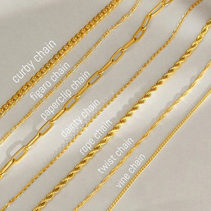 Stainless Steel Layered Choker Chain Necklace for Women Girls