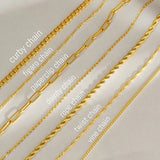 Stainless Steel Layered Choker Chain Necklace for Women Girls