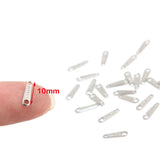 100 Stainless Steel Bracelet Charms for Jewelry Findings