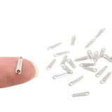 100 Stainless Steel Bracelet Charms for Jewelry Findings