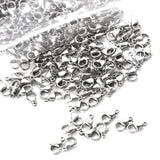 Stainless Steel Lobster Clasp Bracelet Connecting Buckle Necklace Tail