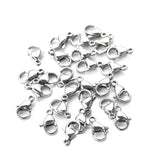 Stainless Steel Lobster Clasp Bracelet Connecting Buckle Necklace Tail