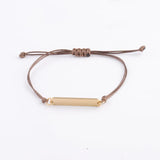 Stainless Steel Plate Bracelet Blank For Engraving 10pcs