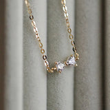 925 Silver Bow-Knot Charm Bracelet 14K Plated Hand Chain for Women