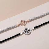 Sterling 925 Silver Charm Have You Rope Bracelets for Lover's Couple