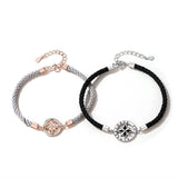 Sterling 925 Silver Charm Have You Rope Bracelets for Lover's Couple