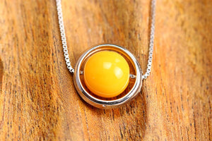 Sterling Silver Round Pearl Pendant Blank 11mm