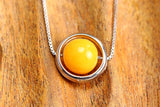 Sterling Silver Round Pearl Pendant Blank 11mm