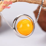 Sterling Silver Round Pearl Pendant Blank 11mm