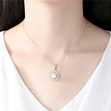 Sterling Silver Freshwater Pearl Necklace for Women