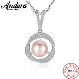 Sterling Silver Freshwater Pearl Necklace for Women