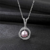 Sterling Silver Freshwater Pearl Necklace for Women