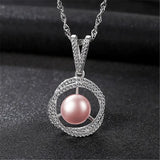 Sterling Silver Freshwater Pearl Necklace for Women