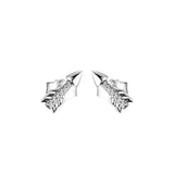 Sparkling Arrows Stud Earring 925 Silver Jewelry Women