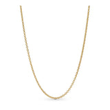 Patterned Silver Chain Necklace for Women