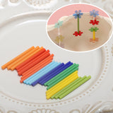 100 Summer Porcelain-sensitive Glass Tube DIY Ornament Ear-nail Material