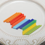 100 Summer Porcelain-sensitive Glass Tube DIY Ornament Ear-nail Material