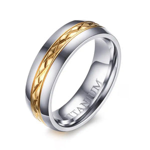 Titanium Ring for Women Wedding Band