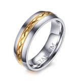 Titanium Ring for Women Wedding Band