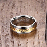 Titanium Ring for Women Wedding Band