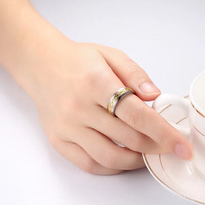 Titanium Ring for Women Wedding Band