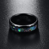 100% Tungsten Carbide Multi-Faceted Polishing Promise Band Men Rings