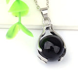 10 Pcs Silver Plated Mixed Quartz Beads Hand Shape Pendant Christmas Gift