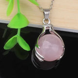 10 Pcs Silver Plated Mixed Quartz Beads Hand Shape Pendant Christmas Gift