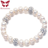 Baroque Pearl Strand Bracelet for Women Wedding Bridesmaid Gift