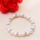 Baroque Freshwater Pearl Bracelet, Wedding Bridesmaid Gift