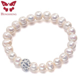 Baroque Freshwater Pearl Bracelet, Wedding Bridesmaid Gift