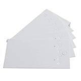 100 Earring Display Cards with Self Adhesive Bags