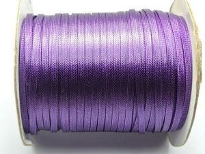 100 Yards Dark Purple Waxed Cord Craft Lace String Thread