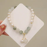 Freshwater Pearl Natural Stone Bracelet for Women Adjustable Handwear Jewelry