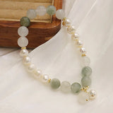 Freshwater Pearl Natural Stone Bracelet for Women Adjustable Handwear Jewelry