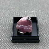 Natural Myanmar Fluorescent Ruby Rough Stones Healing Crystals +Box 27*27*25mm