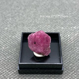 Natural Myanmar Fluorescent Ruby Rough Stones Healing Crystals +Box 27*27*25mm