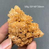 Natural Orange Calcite Mineral Specimen Stones Crystals Healing Quartz Gemstones