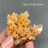 Natural Orange Calcite Mineral Specimen Stones Crystals Healing Quartz Gemstones