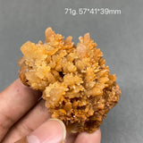Natural Orange Calcite Mineral Specimen Stones Crystals Healing Quartz Gemstones