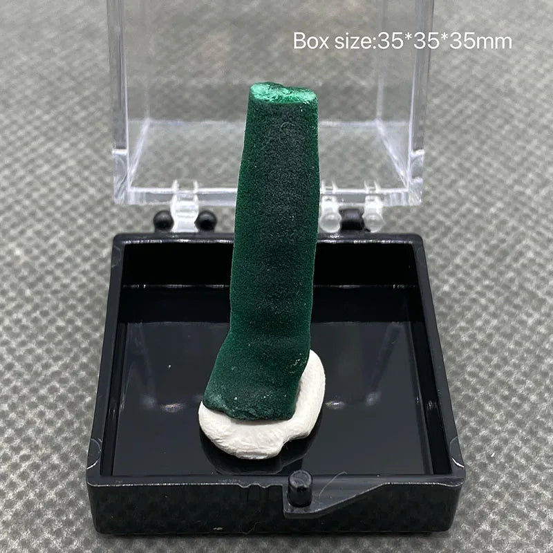Natural Columnar Malachite Crystal Stone 35x35x35mm