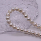 Natural Freshwater Pearls Round Beads Jewelry DIY Necklace Earrings Bracelet