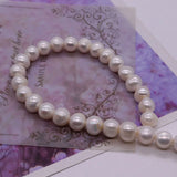 Natural Freshwater Pearls Round Beads Jewelry DIY Necklace Earrings Bracelet