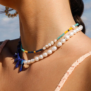 Natural Pearl Necklace Beach Holiday Wind Fashion