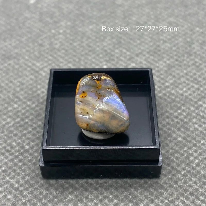 Rare Australian Iron Opal Gem Mineral Specimen
