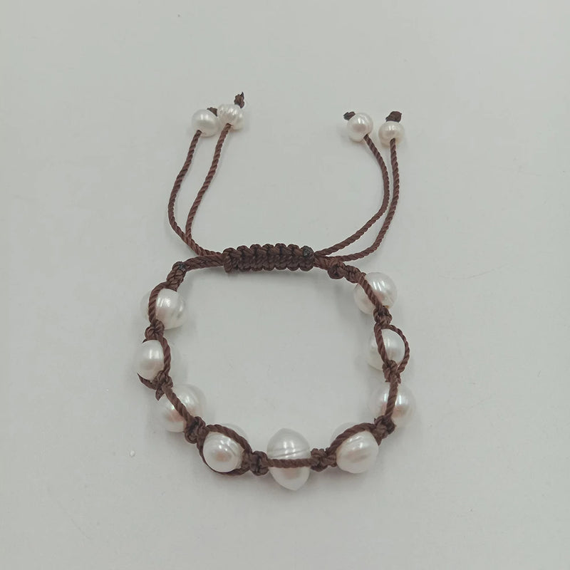 Fresh-Water Pearl Bohemia Bracelet with Knot