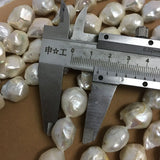 Baroque Freshwater Pearl Bracelet, Nature Colors, 13-17mm