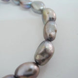 Baroque Pearl Bracelet with Crystal Accent